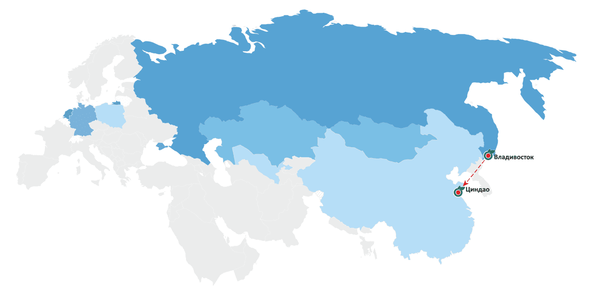 Владивосток - Циндао
